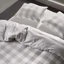 Essenza Essenza - Taie d'oreiller Chess Grey 60x70