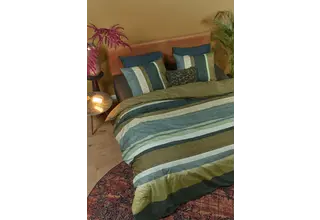 Beddinghouse Jorren Housse de couette verte 240x200/220 cm