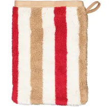 Cawö Coast  Washandje rot/natur 16/22