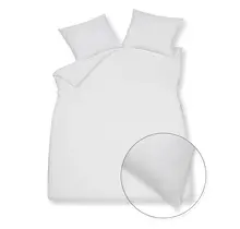 Vandyck Purity Bari Duvet Cover White 1-person (140x200/220)