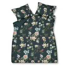 Vandyck Paradiso Enveloppe de couette 1 personne (140x200/220) bleu encre