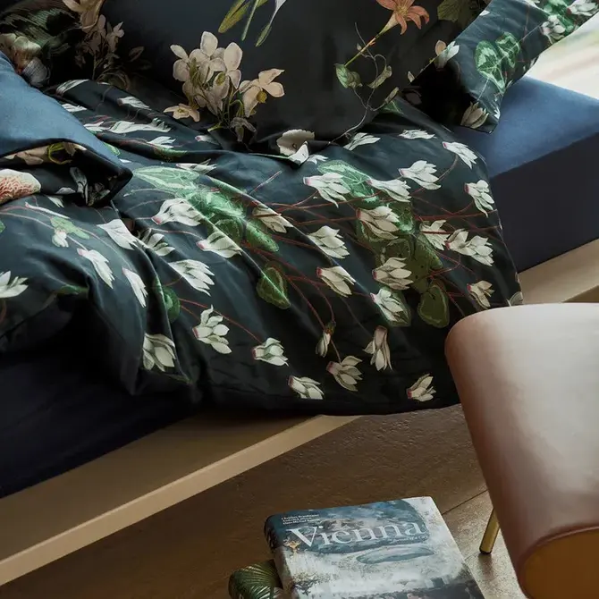 Vandyck Paradiso Dekbedovertrek 1-persoons (140x200/220) blue ink