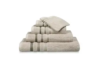 Vandyck Prestige Lines Stone Washandje 16x22