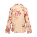 Pip Studio Pip Studio Faye Long Sleeve Top Cece Fiore White Pink L