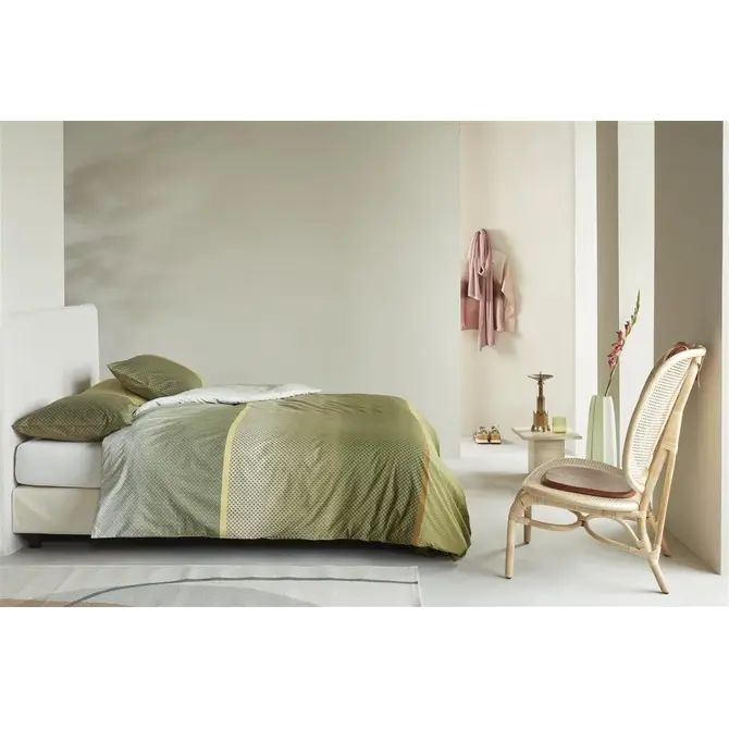 Kardol by Beddinghouse Housse de couette Alluring Olive Green 140x200/220 cm