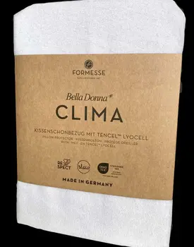 Bella Donna Clima Kussensloop per stuk Weiss 60x70