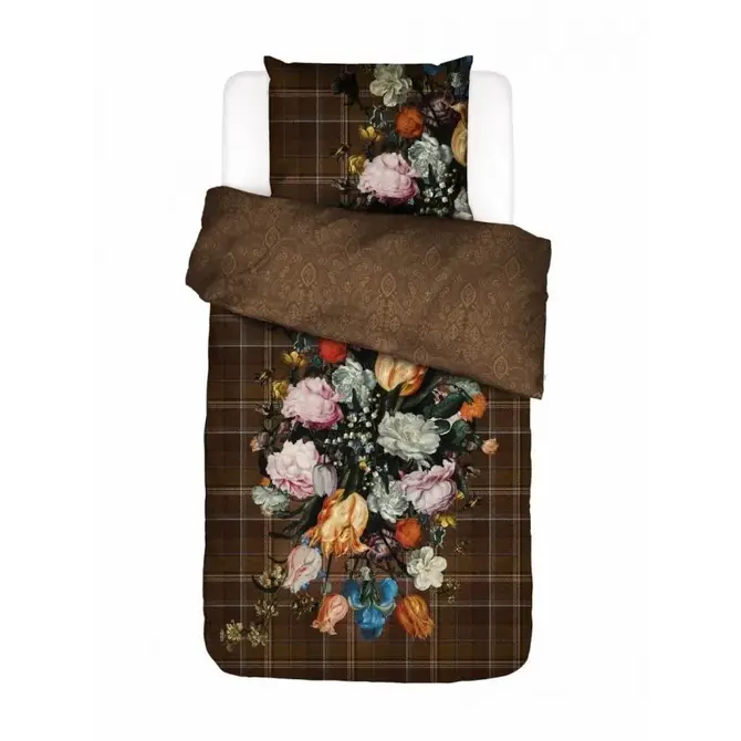 Essenza for Maurtitshuis Beautiful Bouquet housse de couette 2p set 200x220 Brown