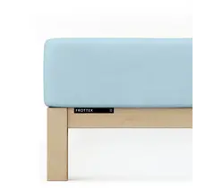 Schlafgut Badstof Hoeslaken XL - 180x200 - 200x200 536 Blue Light