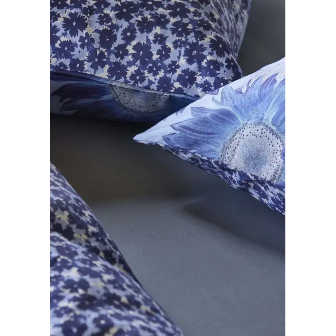 Essenza Yule housse de couette Chambray blue 2p set 200x220