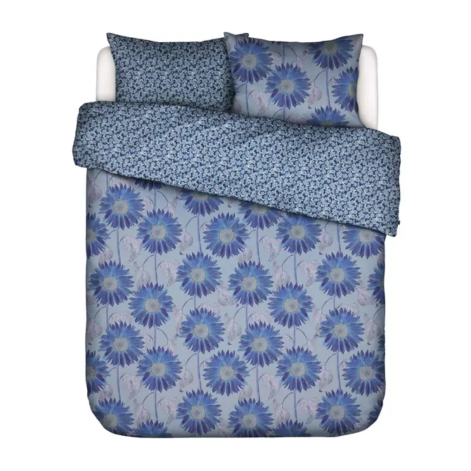 Essenza Yule  dekbedovertrek Chambray blue 2p set 200x220