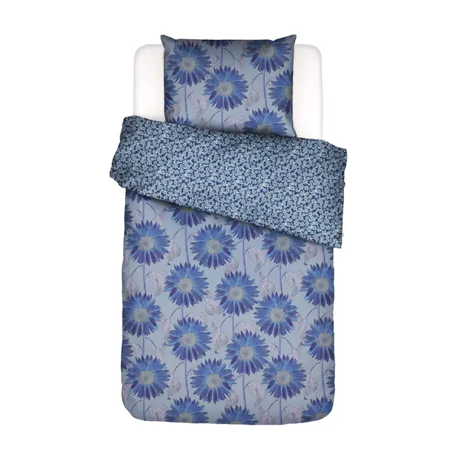 Essenza Yule housse de couette Chambray blue 2p set 200x220