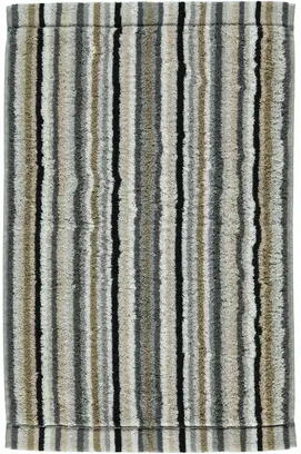 Cawo Lifestyle Streifen Gastendoekje 7048 Kiezelsteen-37 30x50