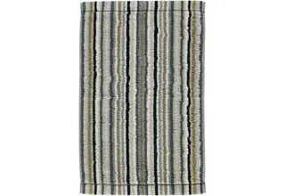 Cawo Lifestyle Streifen Gastendoekje 7048 Kiezelsteen-37 30x50