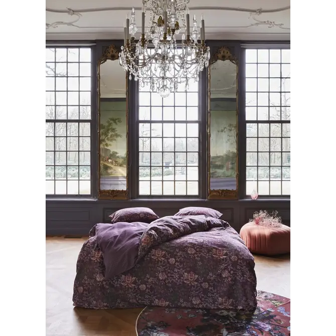 Essenza Ophelia housse de couette Plum wine 2p set 200x220
