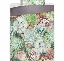 Vandyck Dekbedovertrek Succulent Plants multi 140x220