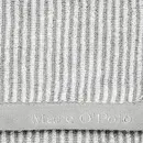 Marc O'Polo Marc O'Polo Timeless Tone Stripe serviette invité Gris/Blanc 30x50