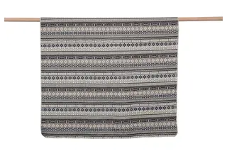 David Fussenegger SILVRETTA Plaid "Norweger Embroidery" 140x200 filz