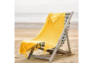 De Witte Lietaer serviette de plage Fjara buff jaune