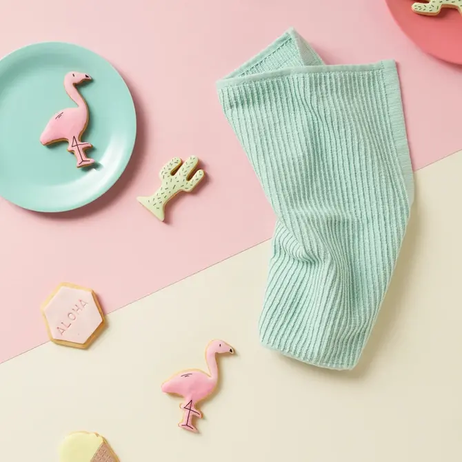 DDDDD vaatdoek Basic pastel green 30 x 30 cm