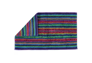 Cawö Badmat Gestreept Keerbaar 7048 84-Multidonker 60x100