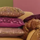 KAAT Amsterdam Marik Coussin décoratif brun 40x60 cm