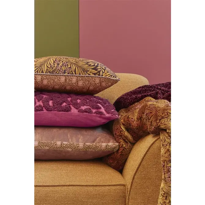 KAAT Amsterdam Marik Coussin décoratif brun 40x60 cm