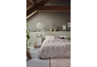 Ariande at Home Wool Dekbedovertrek Offwhite 140 x 200/220 cm