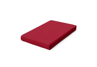 Schlafgut Pure Jersey Boxspring Hoeslaken XL - 180x200 - 200x220 285 Red Deep