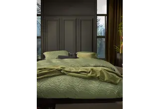 Essenza Belen housse de couette 240x220+2/60x70 vert forêt