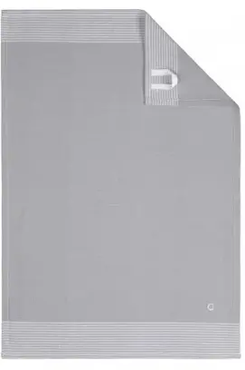 Cawö Torchon bicolore 50x70 platine