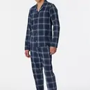 Schiesser Schiesser Pyjama long bleu nuit 180276 50/M