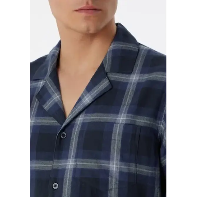 Schiesser Pyjama long bleu nuit 180276 50/M