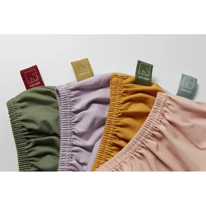 Beddinghouse Dutch Design Organic Lycra Hoeslaken - Red 140/160x200/220 cm Hoekhoogte: 40 cm