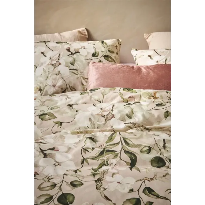 Ariande at Home - Housse de couette Autumn Blossom - Sable 200 x 200/220 cm
