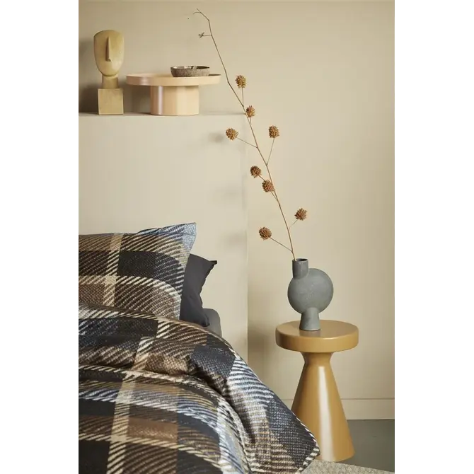 Beddinghouse Brett Housse de couette Grey 140x200/220 cm