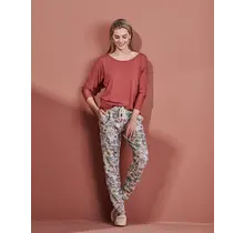 Essenza Donna Uni Top 3/4 sleeve M Marsala