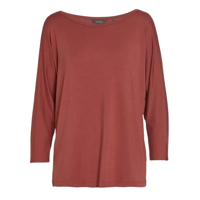 Essenza Donna Uni Top 3/4 sleeve M Marsala