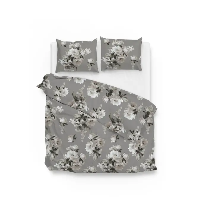 Zo! Home Ella Dekbedovertrek 240x200/220 Grey