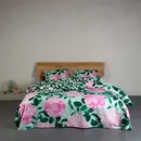 Essenza Covers & Co Bloom with a view Dekbedovertrek Misty green 240x200/220