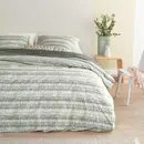 Beddinghouse Beddinghouse Housse de couette Lorena Grey Green 200x200/220 cm