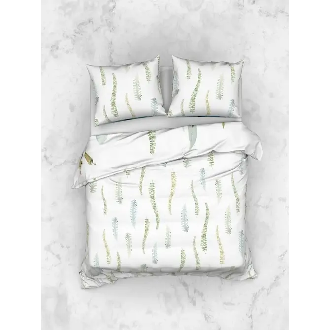 Heckett & Lane Ninni Housse de couette 200x200/220 Bleu