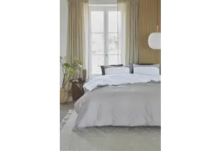 Silvana dekbedovertrek Gianna - Zand 140x200/220 cm