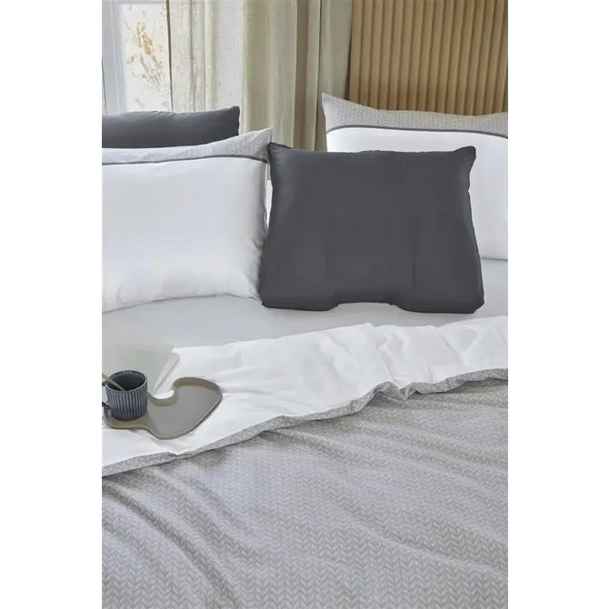 Silvana dekbedovertrek Gianna - Zand 140x200/220 cm