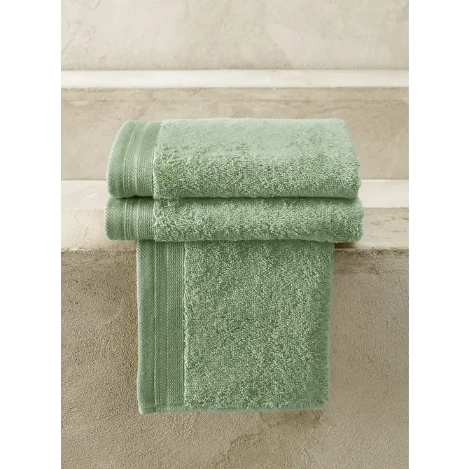 De Witte Lietaer serviette de toilette Excellence 40x60 vert de mer