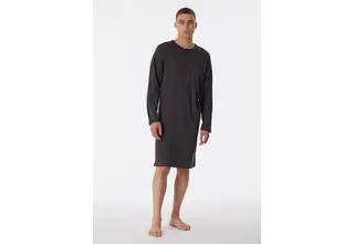 Schiesser Nightshirt 1/1 anthracite 180264 50/M