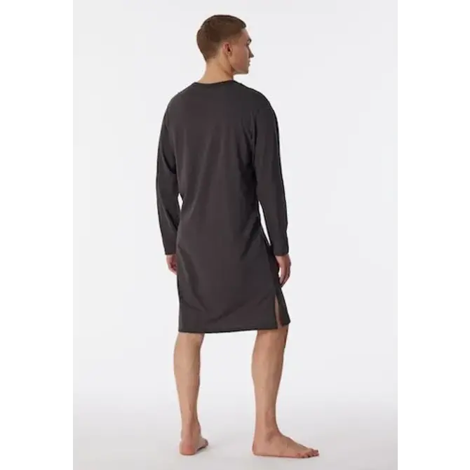 Schiesser Nightshirt 1/1 anthracite 180264 50/M
