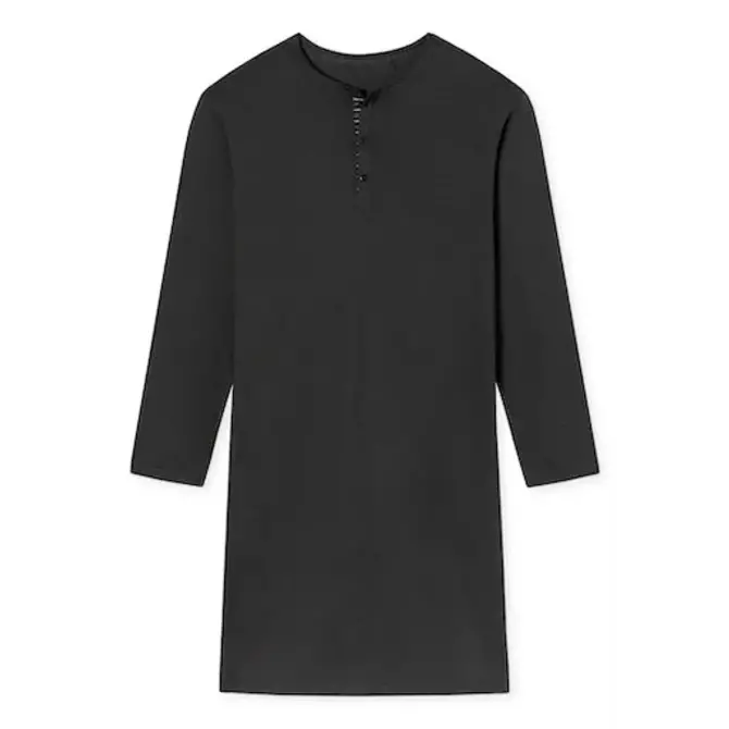 Schiesser Nightshirt 1/1 anthracite 180264 50/M