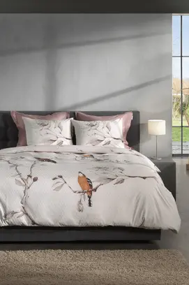 Zo ! Home Housse de couette Birdie 240x200/220 Off-White