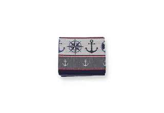 Bunzlau Castle Theedoek Maritime Dark Blue