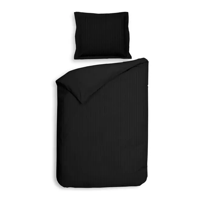 Heckett & Lane Banda Housse de couette 240x200/220 Moonless Black